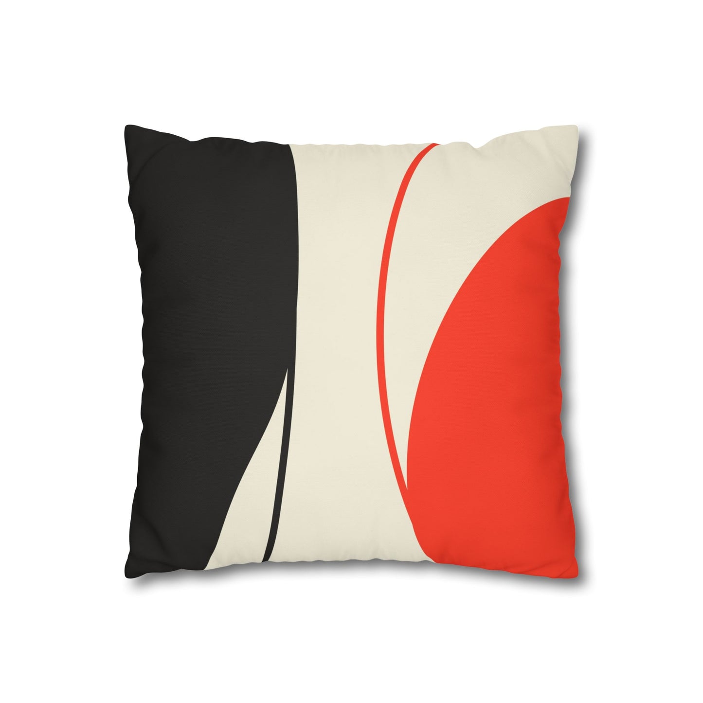 Black & Red - Modern Design Pillowcase